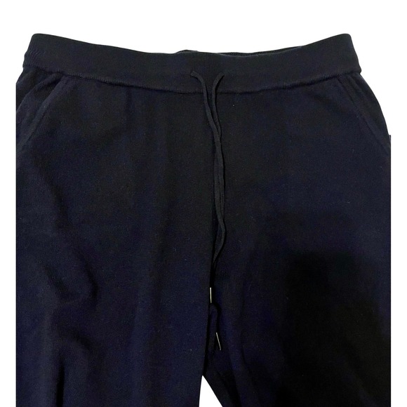 Quince Cashmere Jogger Sweatpants True Navy L NWOT Lounge Luxe - Picture 3 of 8